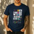 Music Teacher Music Math Language History Reading Science Men's Casual T-Shirt Navy Music Teacher Music Math Language History Reading Science Men's Casual T-Shirt Navy