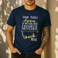 Music Teacher Some People Dream Musicians I Teach Mine Men's Casual T-Shirt Navy Music Teacher Some People Dream Musicians I Teach Mine Men's Casual T-Shirt Navy