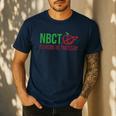 National Board Certified Teacher Minimalist Apple T-Shirt For Men Women Men's Casual T-Shirt Navy