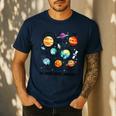 Neurodiverse Universe Space Planet Special Education Teacher Men's Casual T-Shirt Navy Neurodiverse Universe Space Planet Special Education Teacher Men's Casual T-Shirt Navy