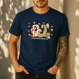 Occupational Therapy Fall Autumn Pumpkin Flower OTA Teacher Men's Casual T-Shirt Navy Occupational Therapy Fall Autumn Pumpkin Flower OTA Teacher Men's Casual T-Shirt Navy
