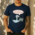 Oh Hello Kindergarteners Shirt Cute Pigeon Teacher Tee Men's Casual T-Shirt Navy