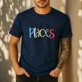 Oh The Places We Will Go Reading Day Book Lovers Teachers Men's Casual T-Shirt Navy Oh The Places We Will Go Reading Day Book Lovers Teachers Men's Casual T-Shirt Navy