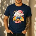 Pajama Day School Spirit Week Sleepy Cloud Teacher Student Men's Casual T-Shirt Navy Pajama Day School Spirit Week Sleepy Cloud Teacher Student Men's Casual T-Shirt Navy
