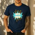 Para Shirt Super Para Paraprofessional Teacher Men's Casual T-Shirt Navy