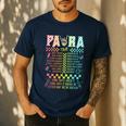 Para Tour Paraprofessional Squad Rock Teacher Back To School Men's Casual T-Shirt Navy Para Tour Paraprofessional Squad Rock Teacher Back To School Men's Casual T-Shirt Navy
