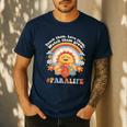 Paraprofessional Para Life Sun Flower Teacher Back To School Men's Casual T-Shirt Navy Paraprofessional Para Life Sun Flower Teacher Back To School Men's Casual T-Shirt Navy