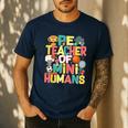 PE Teacher Back To School Physical Education Gym Teachers Men's Casual T-Shirt Navy PE Teacher Back To School Physical Education Gym Teachers Men's Casual T-Shirt Navy