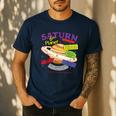 Perfect Planets Teachers Shirts Saturn For Solar System Men's Casual T-Shirt Navy Perfect Planets Teachers Shirts Saturn For Solar System Men's Casual T-Shirt Navy