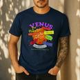 Perfect Planets Teachers Shirts Venus For Solar System Men's Casual T-Shirt Navy
