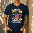 Physical Education School PE Teacher Halloween Costume Men Women Men's Casual T-Shirt Navy Physical Education School PE Teacher Halloween Costume Men Women Men's Casual T-Shirt Navy