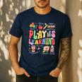Play Is Learning Teacher First Day Of School Back To School Men's Casual T-Shirt Navy