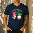 Poly-Gnome-Ials Algebra Teacher Calcul Teacher Men's Casual T-Shirt Navy Poly-Gnome-Ials Algebra Teacher Calcul Teacher Men's Casual T-Shirt Navy