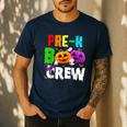 Pre K Boo Crew Halloween Costume Teachers Kids Men's Casual T-Shirt Navy Pre K Boo Crew Halloween Costume Teachers Kids Men's Casual T-Shirt Navy