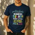 Pre-K Life Preschool Teacher Tees Men Women T-Shirt Men's Casual T-Shirt Navy