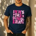 In My Preschool Era Teachers Women Back To School Kids Girls Men's Casual T-Shirt Navy