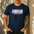Preschool Squad Team Pre-K Crew Back To School Teacher Men's Casual T-Shirt Navy Preschool Squad Team Pre-K Crew Back To School Teacher Men's Casual T-Shirt Navy