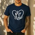 PTO Crew Back To School Matching Group Parent Teacher Men's Casual T-Shirt Navy PTO Crew Back To School Matching Group Parent Teacher Men's Casual T-Shirt Navy