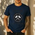 Real Goths Sack Rome History Teacher Men's Casual T-Shirt Navy
