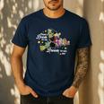 There's Room On My Broom For You Too Teacher Halloween Men's Casual T-Shirt Navy
