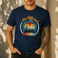 Retiring Science Teacher Retirement Men's Casual T-Shirt Navy