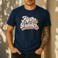 Retro Sunset Fifth Grade Teacher & Student Back To School Men's Casual T-Shirt Navy Retro Sunset Fifth Grade Teacher & Student Back To School Men's Casual T-Shirt Navy