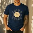 Retro Third Grade Teacher Student 1st Day Back To School Men's Casual T-Shirt Navy Retro Third Grade Teacher Student 1st Day Back To School Men's Casual T-Shirt Navy