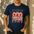 Ringmaster Teacher Costume – Carnival Birthday Style Men's Casual T-Shirt Navy Ringmaster Teacher Costume – Carnival Birthday Style Men's Casual T-Shirt Navy