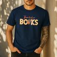 Science Of Reading ELA Teachers Thankful For Books Men's Casual T-Shirt Navy