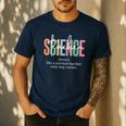 Science Teacher Definition For Women & Men Men's Casual T-Shirt Navy Science Teacher Definition For Women & Men Men's Casual T-Shirt Navy