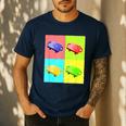 Scooter Physical Education PE Gym Teacher Men's Casual T-Shirt Navy Scooter Physical Education PE Gym Teacher Men's Casual T-Shirt Navy