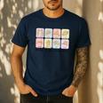 Basic Sign Language Speech Pathology Aac Sped Teacher Men's Casual T-Shirt Navy Basic Sign Language Speech Pathology Aac Sped Teacher Men's Casual T-Shirt Navy