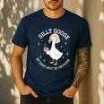 Silly Goose Constitution History Teacher Middle School Men's Casual T-Shirt Navy Silly Goose Constitution History Teacher Middle School Men's Casual T-Shirt Navy