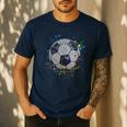 Soccer Dot Day Shirts For Kids Men Women Teacher Men's Casual T-Shirt Navy Soccer Dot Day Shirts For Kids Men Women Teacher Men's Casual T-Shirt Navy