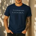 Someone You Can Count On Halloween Costume For Math Teachers Men Women Men's Casual T-Shirt Navy