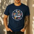 Specials Squad Appreciation Specials Team Specials Teacher Men's Casual T-Shirt Navy