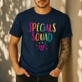 Specials Squad Art Music PE Tech Gym Teacher Team Men's Casual T-Shirt Navy Specials Squad Art Music PE Tech Gym Teacher Team Men's Casual T-Shirt Navy