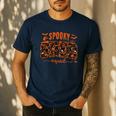 Sped Squad Team Special Education Teacher Halloween Men's Casual T-Shirt Navy Sped Squad Team Special Education Teacher Halloween Men's Casual T-Shirt Navy