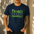 Only Spooky Periodically Halloween Chemistry Teacher Men Women Men's Casual T-Shirt Navy Only Spooky Periodically Halloween Chemistry Teacher Men Women Men's Casual T-Shirt Navy