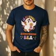 In My Spooky Science Teacher Era Occupational Haunts Men's Casual T-Shirt Navy