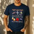 Spooky Syllables Halloween Teacher Student Education Men's Casual T-Shirt Navy Spooky Syllables Halloween Teacher Student Education Men's Casual T-Shirt Navy