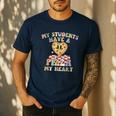 My Students Have A Pizza-My-Heart Valentines Day Teacher Men's Casual T-Shirt Navy My Students Have A Pizza-My-Heart Valentines Day Teacher Men's Casual T-Shirt Navy