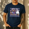 My Students Are Spooktacular Teacher Halloween Vibes Men's Casual T-Shirt Navy