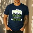 I Teach The Cutest Little Monsters Halloween Teacher Spooky Men's Casual T-Shirt Navy I Teach The Cutest Little Monsters Halloween Teacher Spooky Men's Casual T-Shirt Navy