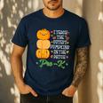 I Teach Cutest Pumpkins In Patch Thanksgiving Teacher Pre-K For Men Women Men's Casual T-Shirt Navy I Teach Cutest Pumpkins In Patch Thanksgiving Teacher Pre-K For Men Women Men's Casual T-Shirt Navy