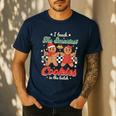 I Teach The Smartest Cookies In The Batch Teacher Christmas For Men Women Kids Men's Casual T-Shirt Navy I Teach The Smartest Cookies In The Batch Teacher Christmas For Men Women Kids Men's Casual T-Shirt Navy