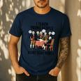 I Teach Young People About Dead-People History Teachers Men's Casual T-Shirt Navy I Teach Young People About Dead-People History Teachers Men's Casual T-Shirt Navy