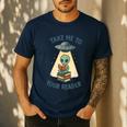 Teacher Alien Books UFO Reading Take Me To Your Reader Men's Casual T-Shirt Navy Teacher Alien Books UFO Reading Take Me To Your Reader Men's Casual T-Shirt Navy