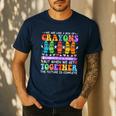 Teacher We Are Like A Box Of Crayons Back To School Men Women Kids Men's Casual T-Shirt Navy Teacher We Are Like A Box Of Crayons Back To School Men Women Kids Men's Casual T-Shirt Navy