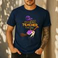 This Is My Teacher Costume Halloween Family Matching Group Men's Casual T-Shirt Navy This Is My Teacher Costume Halloween Family Matching Group Men's Casual T-Shirt Navy